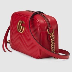 GG Marmont Small Matelassé Shoulder Bag